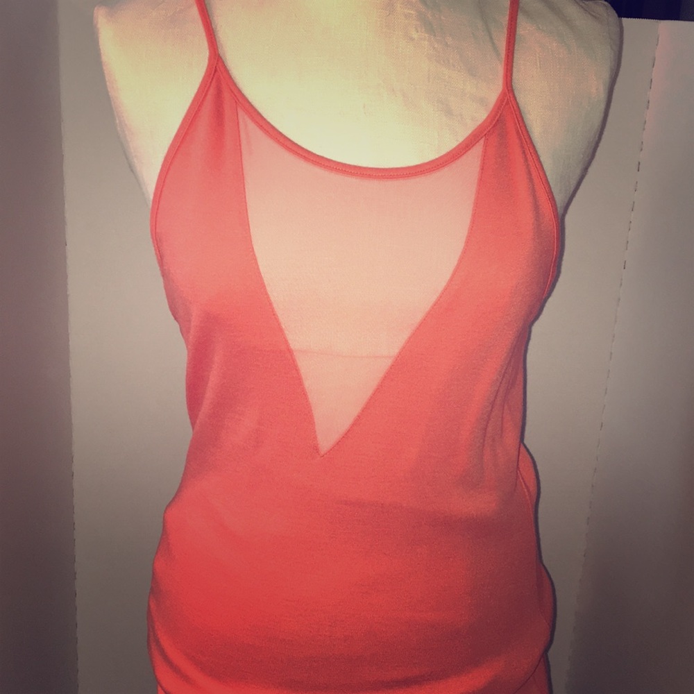 Charolette Russe Salmon dress!